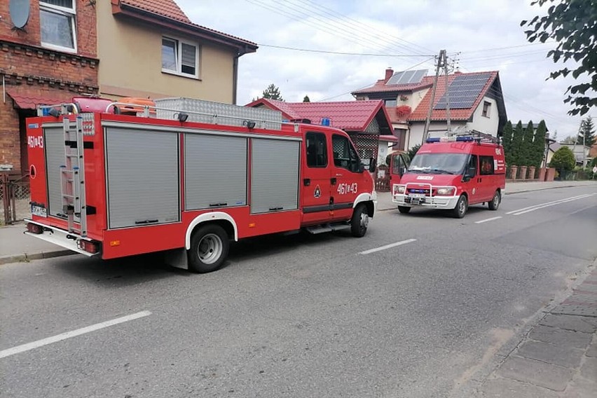 23 lipca 2021 r. strażacy z OSP Ryjewo oraz JRG Kwidzyn...