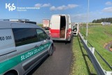 Nielegalny tytoń w ciężarówce zatrzymanej na opolskim odcinku autostrady A4