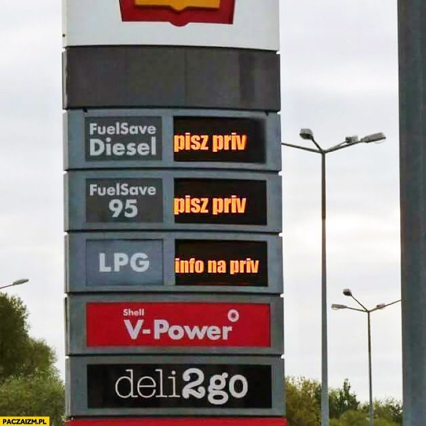 Zobacz najlepsze memy o podwyżkach cen paliw....
