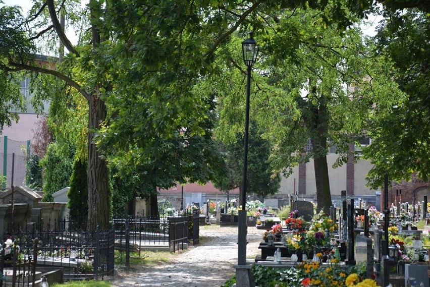 Ostrów: Zabytkowy cmentarz ma oświetlenie [FOTO]