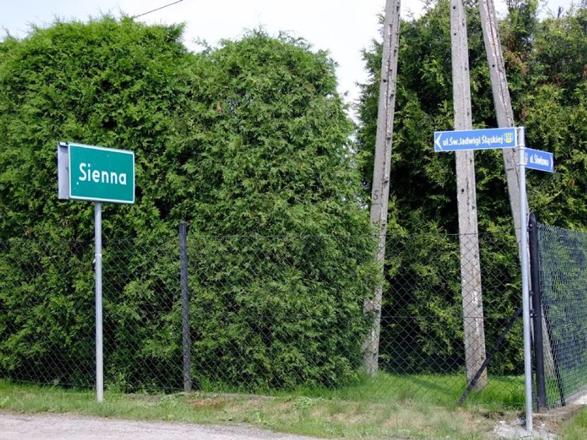 Nazwy ulic w Siennej już są