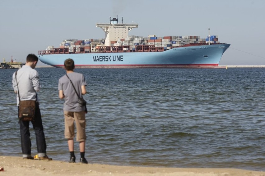 Kontenerowiec Emma Maersk jest już w Gdańsku