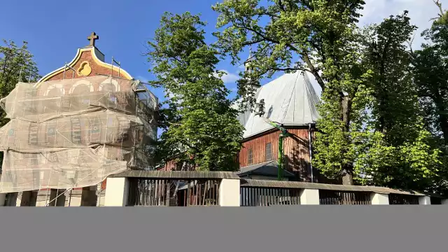 Remont dzwonnicy i malowanie dachu zabytkowego kościoła pw. św. Marcina w Szebniach