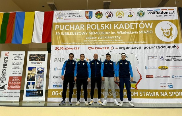 UKS „Zapaśnik” Radomsko walczył w Pucharze Polski Kadetów w Radomiu