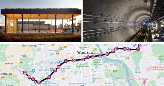 Linia metra M5 w komunikacyjnym szczycie obsługiwać będzie ok. 19 tys. pasażerów. Została wytyczona niemal w linii prostej, prostopadle do Wisły i równolegle do M2. Będzie liczyć ok. 20 km oraz 20 stacji. Gdzie dokładnie powstaną nowe przystanki ,,piątki"?