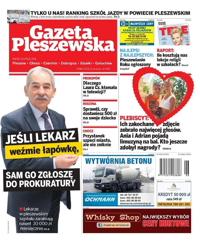 Gazeta Pleszewska 12 lutego 2016