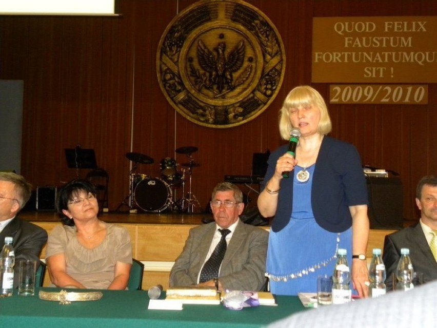 Od lewej: Aleksander Skibniewski,Danuta Wolfram Romanowska,...