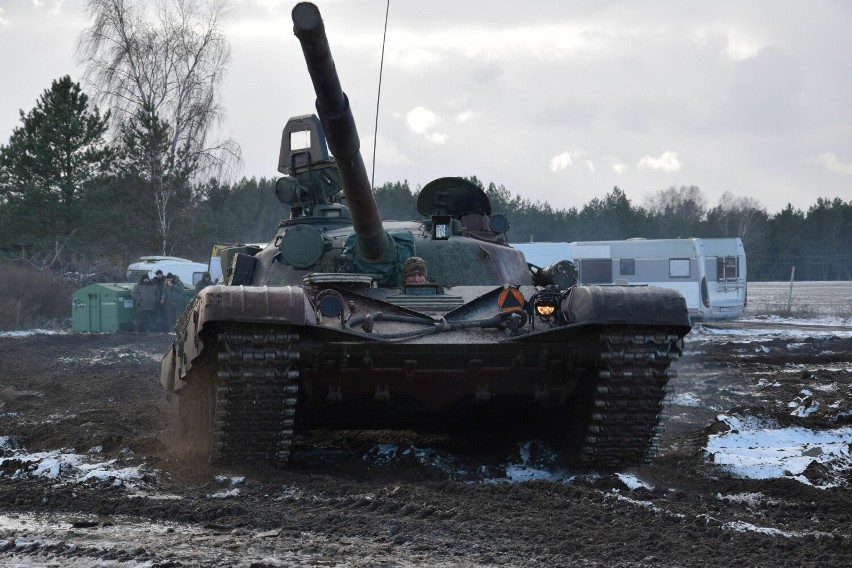 Tak było przed rokiem - pokaz czołgu T-72