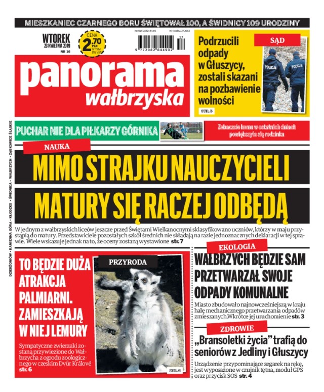 Panorama Wałbrzyska wydanie z 23 kwietnia 2019 r.