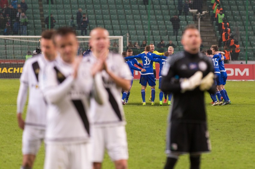 Legia Warszawa - Ruch Chorzów 1:3. Zimny prysznic...