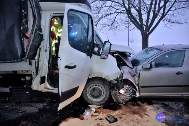 Poważny wypadek w gminie Lubień Kujawski