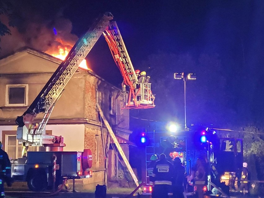 Pożar w Dębsku w gminie Koźminek. Prokuratura bada przyczynę tragedii