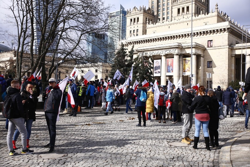 Marsz o Wolność 20 marca 2021 r. w Warszawie