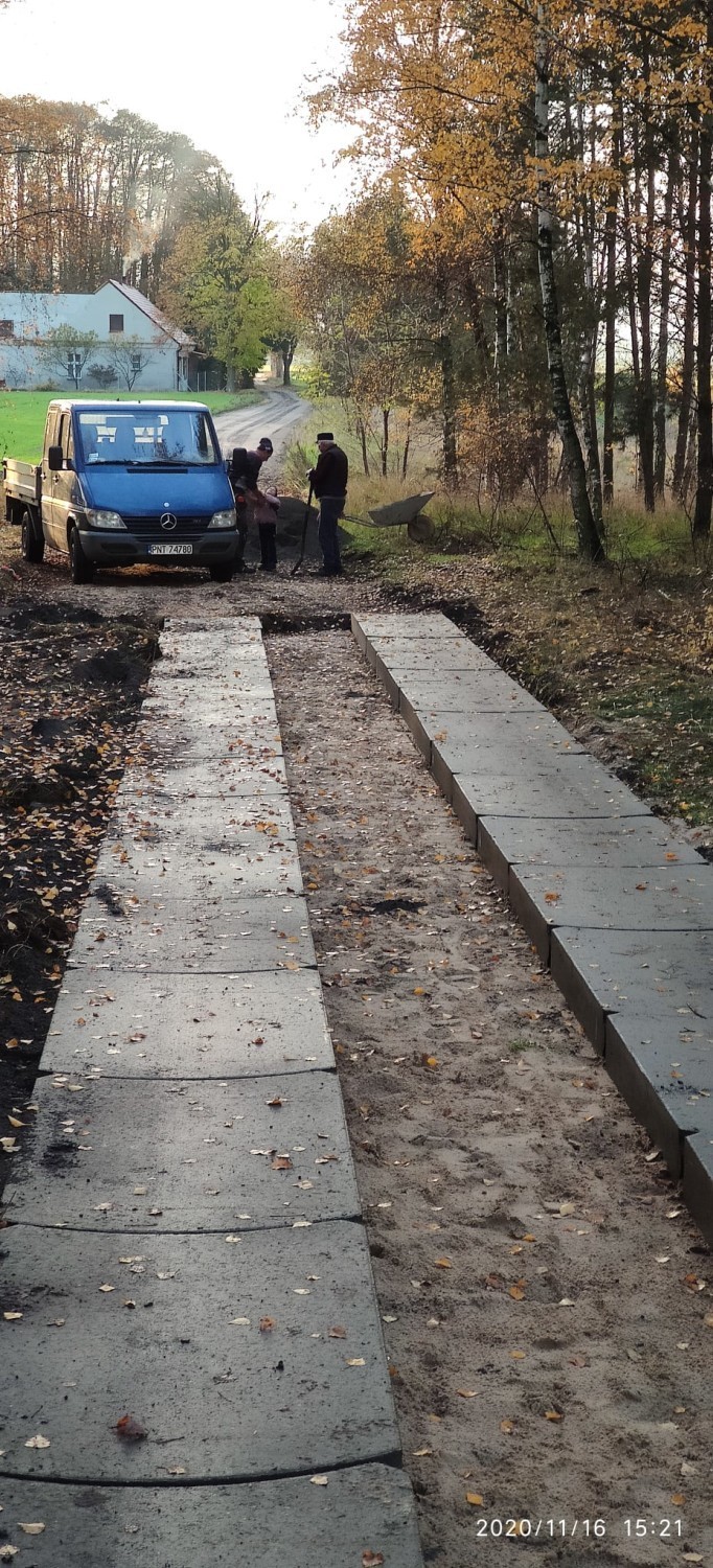 Co roku, mieszkancy wioski część funduszu sołeckiego...