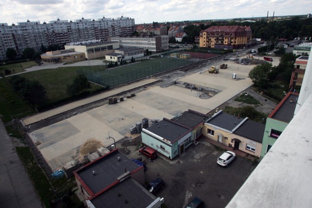 Budowa drogi dojazdowej wraz parkingiem w Legnicy