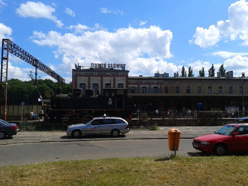 Trwa remont dworca Toruń Główny