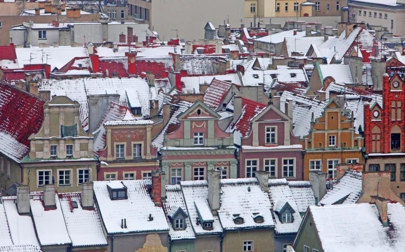 Panorama Poznania z Zamku Przemysła