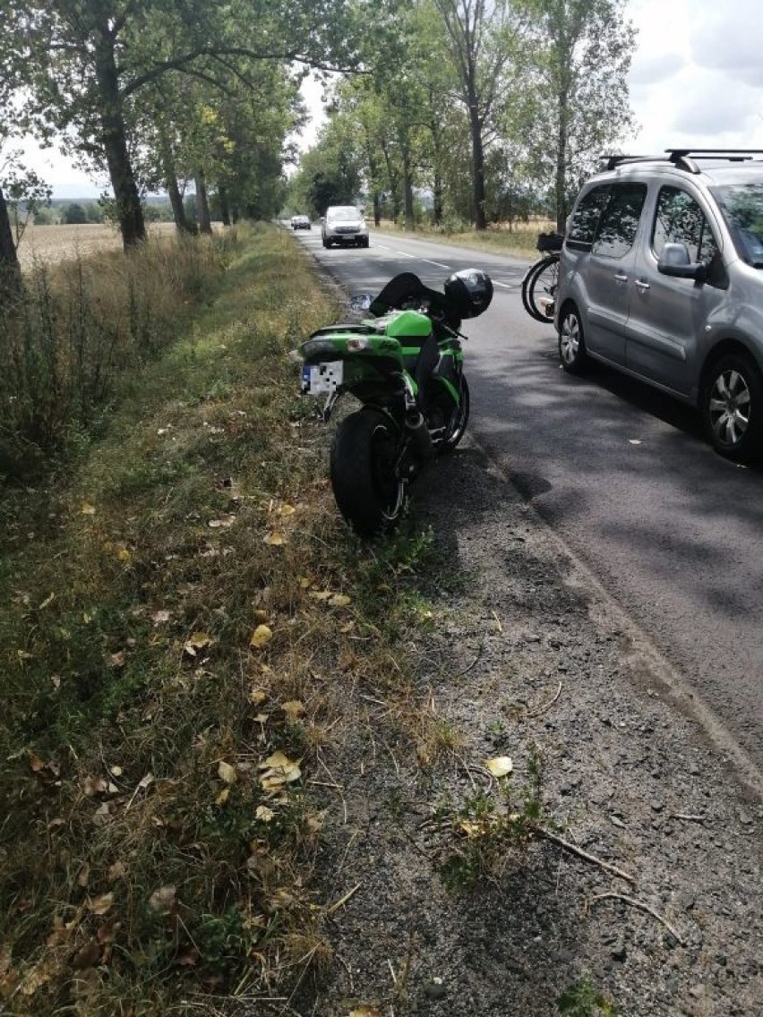 Uciekał przed policją motocyklem. Wiózł 9 tys. działek metamfetaminy! [WIDEO/ZDJĘCIA]