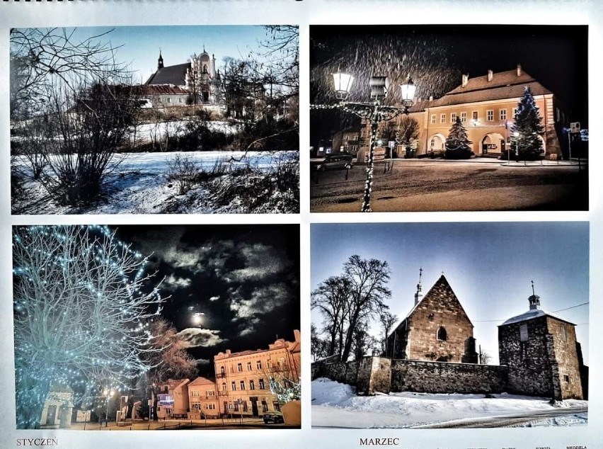 Pasjonaci fotografii stworzyli kalendarz na 2023 rok z niezwykłymi zdjęciami Opatowa. Zobacz zdjęcia