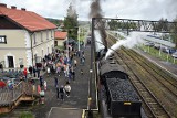 Pociąg Retro odwiedził Biecz. To świetna promocja regionu. Miłośnicy kolei mają nadzieje, że za rok zabytkowy skład dojedzie do Jasła