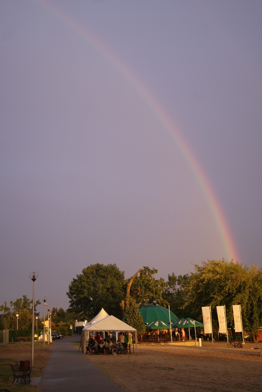 Koncert zespołu Ciabatta na plaży miejskiej w Śremie