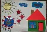 Szkoła Podstawowa w Filipowie organizuje plastyczno-literacki konkurs związany z koronawirusem