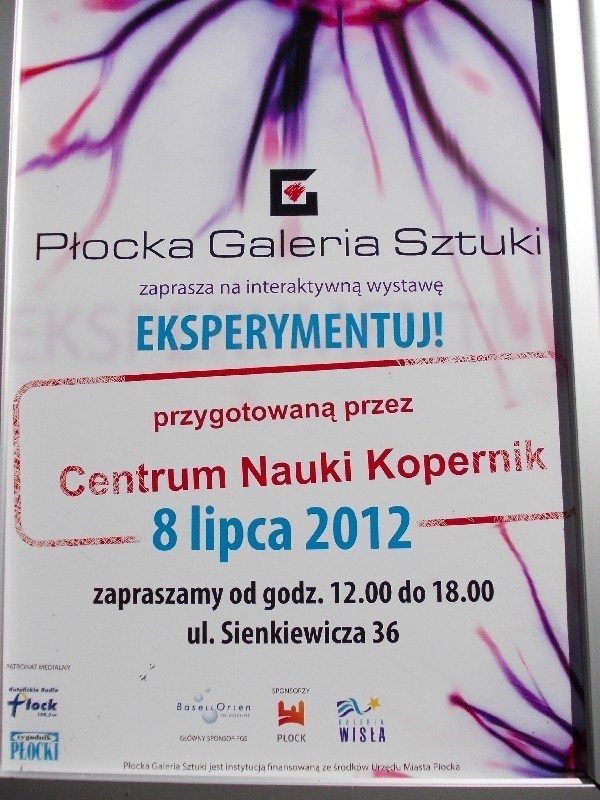 Eksperymentalna wystawa w Płockiej Galerii Sztuki