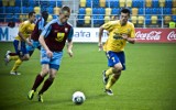 Arka oddaliła swoje szanse na awans do Ekstraklasy. Przegrała 0:1 z Kolejarzem Stróże [zdjęcia]