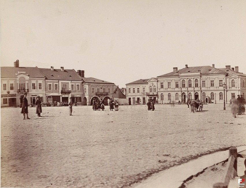 1885 , Kielecki rynek.