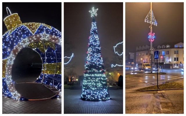Świąteczne ozdoby i iluminacje w Aleksandrowie Kujawskim