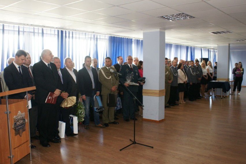 Suwalscy policjanci byli również obecni na wojewódzkich...