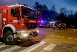 Duża akcja straży pożarnej na Starym Zdroju w  Wałbrzychu. Gaz wycieka aż furczy! [AKTUALIZACJA] 26.11.2020