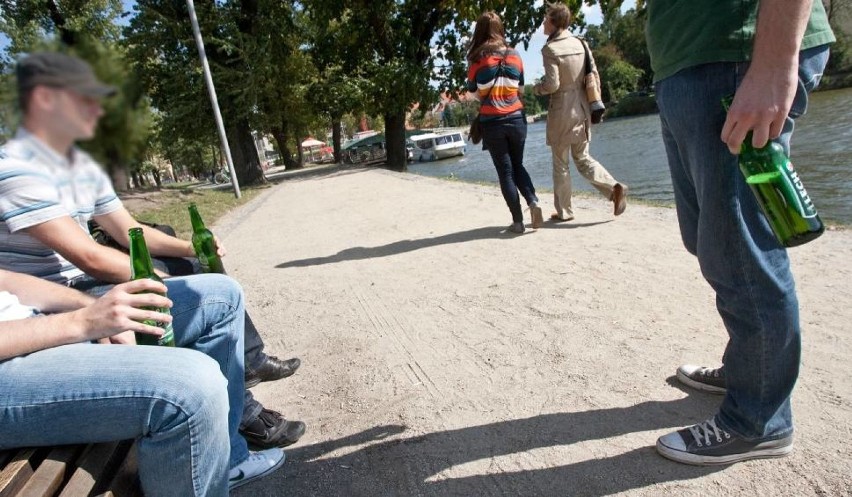 Alkohol będzie można spożywać w strefie obejmującej teren...