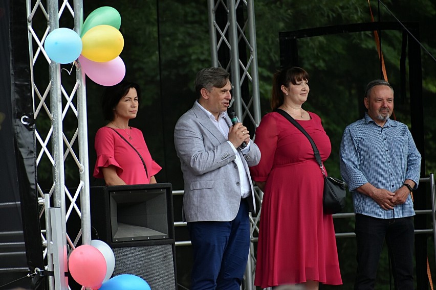 Piknik w Łużnej był pełen nie tylko scenicznych atrakcji