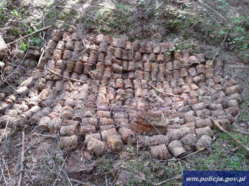 Prawie 300 min z czasów wojennych znaleziono w Ełku