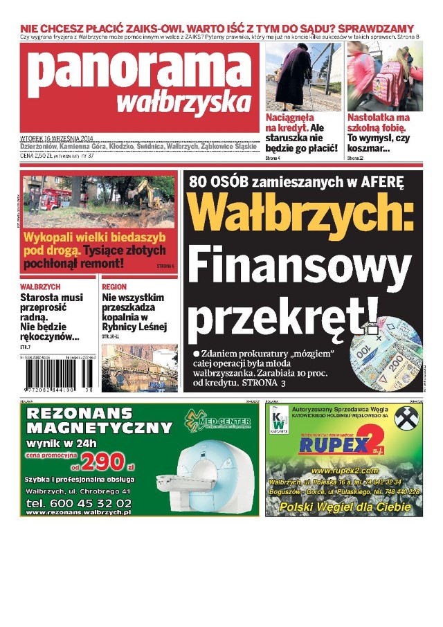Panorama Wałbrzyska z 16 września 2014