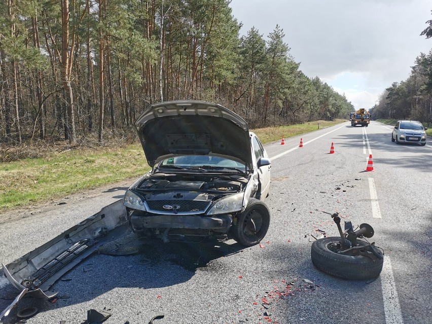 Wypadek na DK 91 (251 km) w powiecie włocławskim