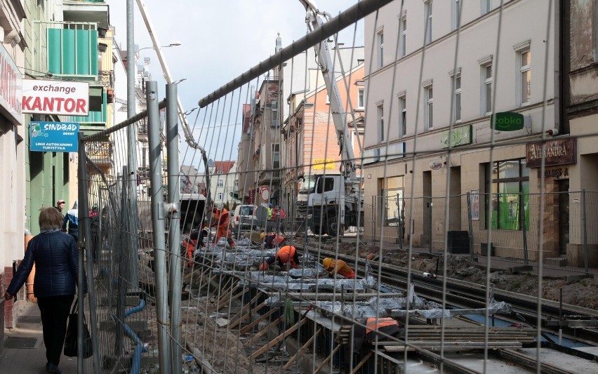 Tak wyglądają prace modernizacyjne na ul. Toruńskiej w...