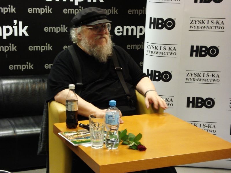 George R.R. Martin podpisywał książki w Poznaniu [ZDJĘCIA, WIDEO]