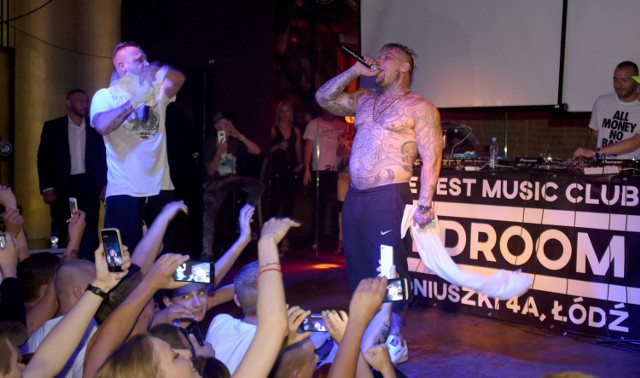 01.07.2016 lodz ul. moniuszki 4a klub muzyczny bedroom koncert zespolu hip- hop gang albanii z raper popek pawel rak

nz. 

fot. pawel lacheta/ express ilustrowany/ polska press