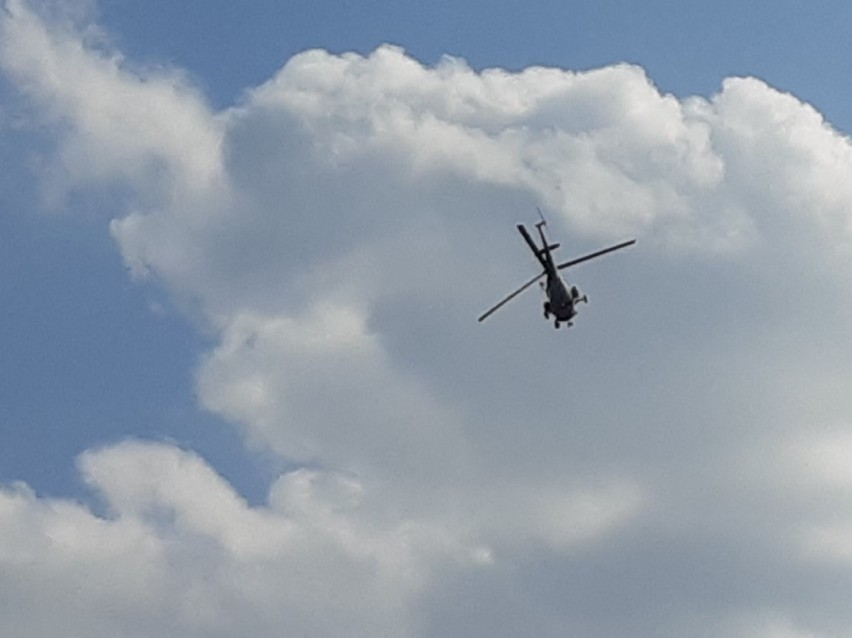 KORONAWIRUS. Dlaczego policyjny helikopter latał w weekend nad Wrocławiem? Wyjaśniamy! 