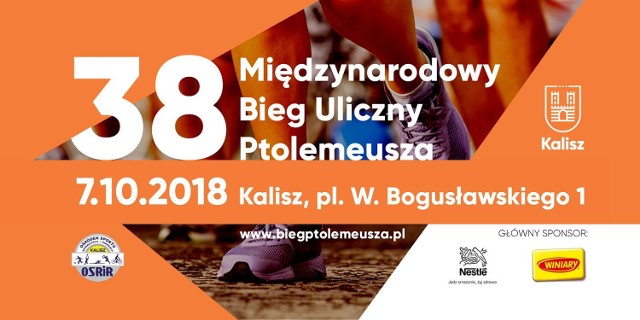 W niedzielę, 7 października, odbędzie się 38. Międzynarodowy Bieg Uliczny Ptolemeusza w Kaliszu