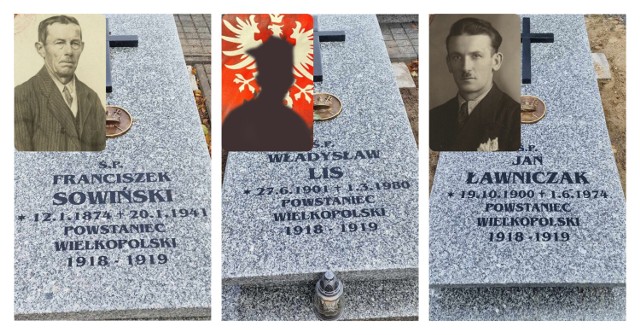 W ostatnim czasie wyremontowano nagrobki Franciszka Sowińskiego (1874-1941), Jana Ławniczaka (1900-1974) i Władysława Lisa (1901-1980).