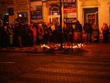 Nowy Targ: Prawie 800 osób przeszło ulicami miasta w marszu protestu przeciwko przemocy [GALERIA]