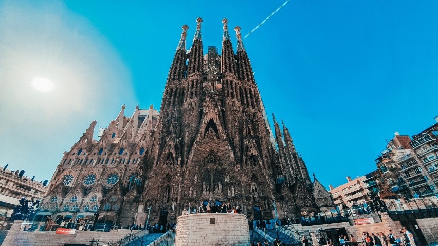 Ten piękny kościół jest jednym z symboli Barcelony i całej...