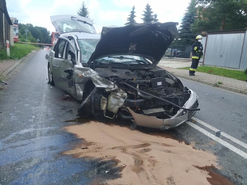 Karetka, która rozbiła się w Brzesku, to ambulans z Nowego Sącza 