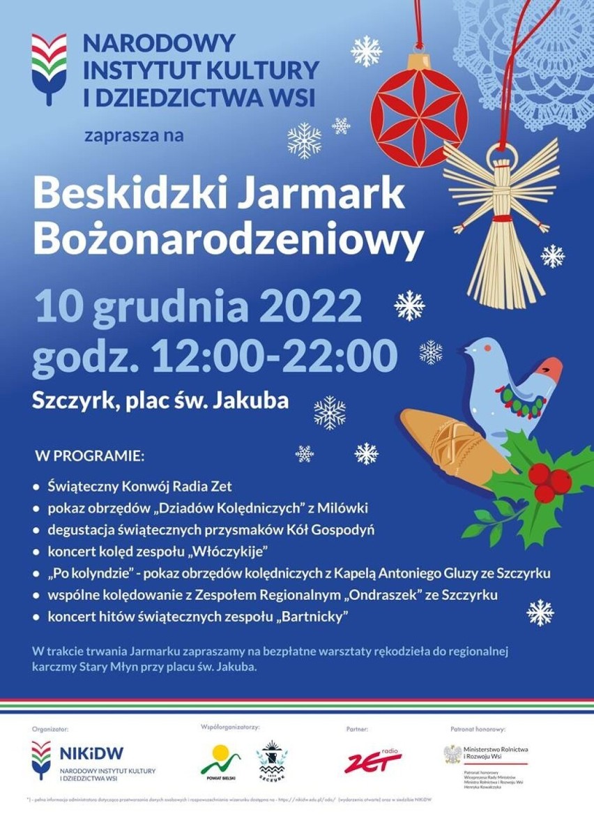 Szczyrk jarmark bożonarodzeniowy 2022