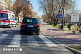 Kobieta na wózku inwalidzkim potrącona na pasach w Nowej Soli. Trafiła do szpitala