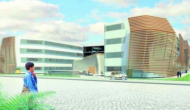 Tak będą wyglądały budynki Wydziału Technologii Chemicznej Politechniki Poznańskiej od strony Berdychowa