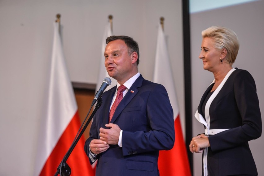 Wizyta Prezydenta RP Andrzeja Dudy w III LO w Gdyni